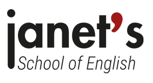 Logo Janet's School of Enlish academia de inglés online